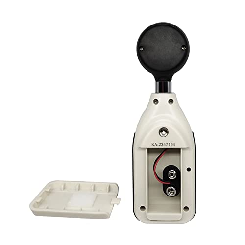 Medidor de luz digital USB de 20 a 20000 lux con termómetro de ambiente 4