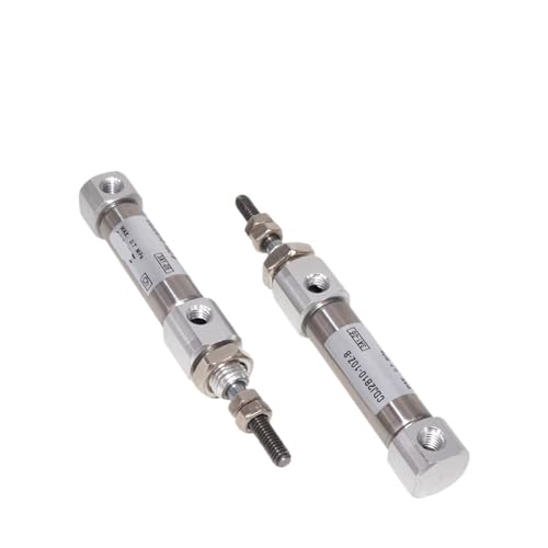 Cilindro neumático CDJ2B12 mini de doble efecto para automatización con carrera de 20mm 3