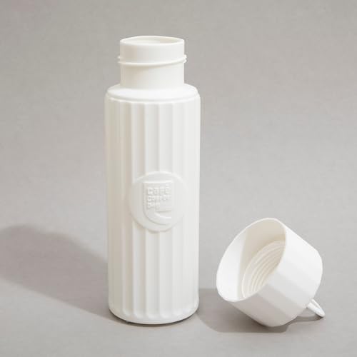 Image of Cafe Coffee Day Eco Friendly Water Bottle (Sugarcane based Ethanol) 400 ml Bottle (Pack of 2, White, Biocomposite)