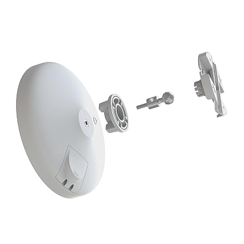 Image of EnGenius EnStation6 Outdoor Wi-Fi 6 Wireless Bridge, 5GHz, 1200 Mbps, 2x2 MIMO, 19 dBi Antenna, 26 dBm, IP55, Long-Range Point-to-Point Up to 18km, Gigabit Port, Weatherproof