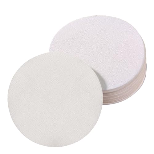 400 Pcs Coffee Filters Papers,Unbleached Natural Paper, 64mm Round Replacement Compatible for Aerobie Aeropress Coffee and Espresso Makers