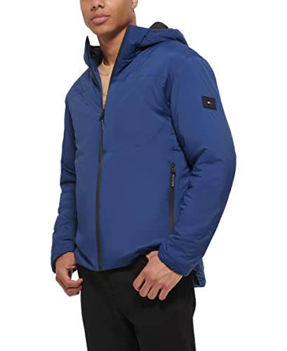 Image of Tommy Hilfiger Men's Stretch Performance Filled Rain Jacket