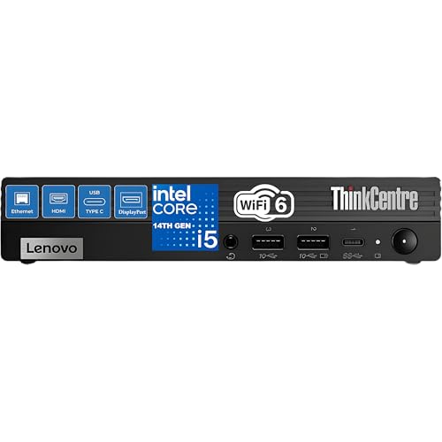 Image of Lenovo ThinkCentre M70q Tiny i5-12500T 16GB 512GB SSD Business Mini Desktop