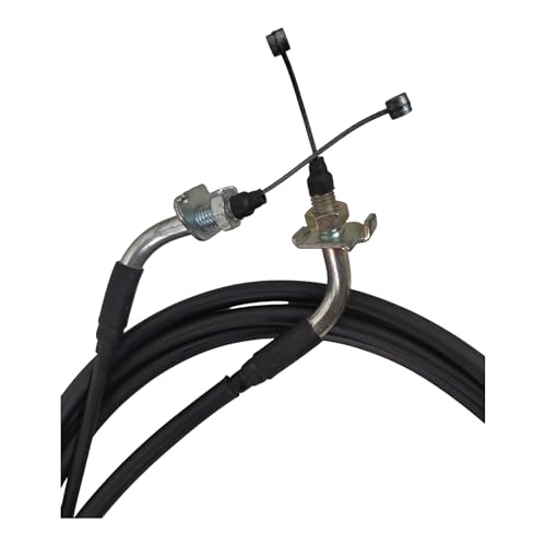 Image of Accelerator Cable for Activa 6G BS-6, Dual A+B Throttle Control Cable, Black, 2019-2020 Models (A+B Combo Set)