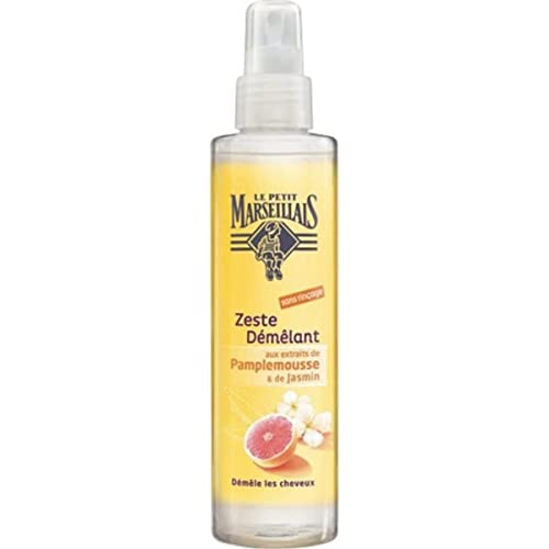 Spray zeste démêlant sans rinçage pour le coiffage rapide du matin