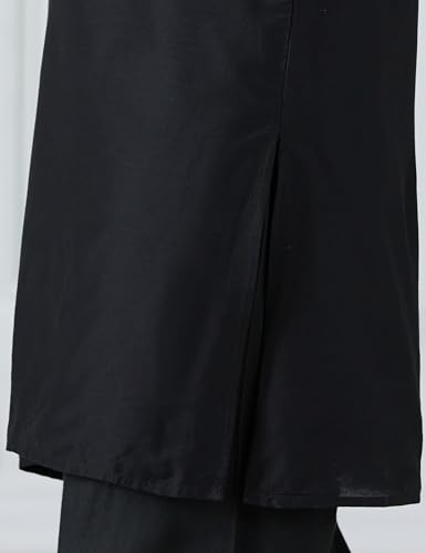 Image of Amazon Brand - Symbol Men Festive Embellished Long Kurta (Regular Fit)