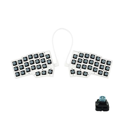 Clavier de jeu indépendant split YMDK EC-Corne fiole 46 touches Topre