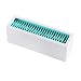 Beaupretty Cepillo Maquillaje Silicona Lápices Labiales Soporte Organizador Secado Aire Silicona Mostrador de Mostrador Herramientas Cosméticas Estante Almacenamiento Maquillaje (Blanco Y Azul)