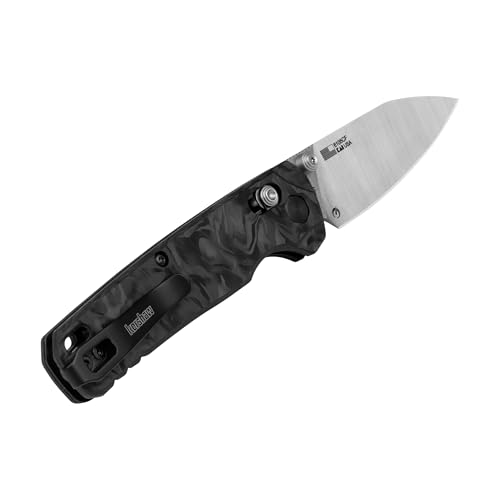 Image of Kershaw Bel Air Pocket Knife, Made in The USA, 3.1 inch CPM MagnaCut Steel Blade, EDC Design, Duralock Locking Mechanism, Manual Folder, Pocketclip