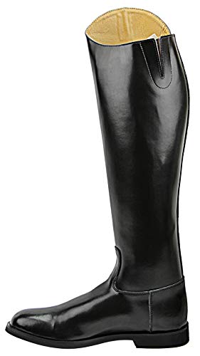 MB-3 Women Ladies Horse Riding Mounted Police Patrol Tall Boots with Pull On Equestrian Color Black4