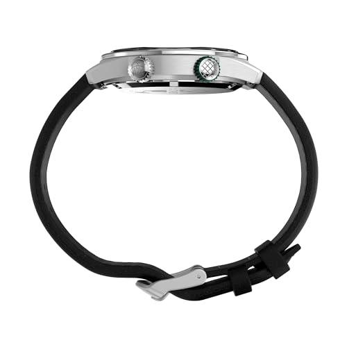 TIMEX Men Black Round Stainless Steel Dial Analog Watch- TW2V49800UJ - Image 2