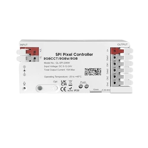 Variateur LED SPI Pixel GL-SPI-206W pour illuminer votre salon en mode connecté