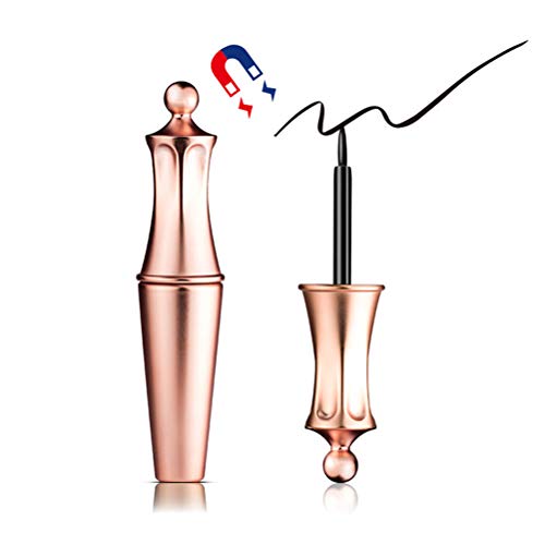 Preisvergleich Produktbild Jourbon Magnet Wimpern Magnetic Eyeliner Langlebigem Magnetic Eyeliner, 3D Wiederverwendbare Falsche 3 Paare Magnetic Eyelashes mit Flüssigem Eyeliner und Pinzette