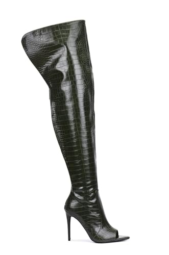 Bottes d'automne pour bal de promo et soirées glamour en talons aiguilles YYZTXF