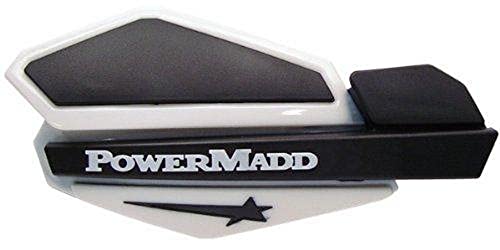 PowerMadd 34208 Star Series Handguard - White/Black
