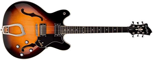 9 VIKING HAGSTROM Guitare corps creux VIKING TSB. - Les Beatles, Paul McCartney, John Lennon, RIngo Starr, George Harrison 9 VIKING HAGSTROM Guitare corps creux VIKING TSB. – Image 3