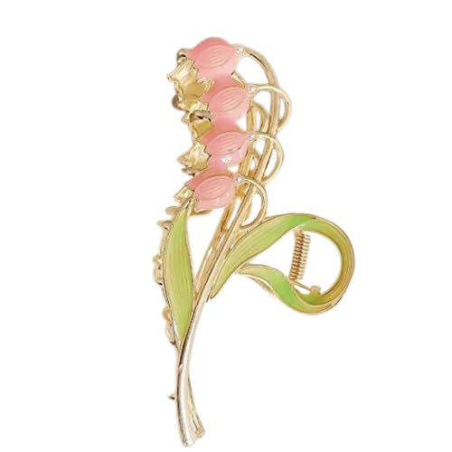 M.T. BROTHERS - Big Fancy Metal Non-Slip Hair Clip, Large Jaw Clips, for Women Thin Thick Curly Hair Pearl Hair Clips Sparkly Hold Hair Jaw Clips