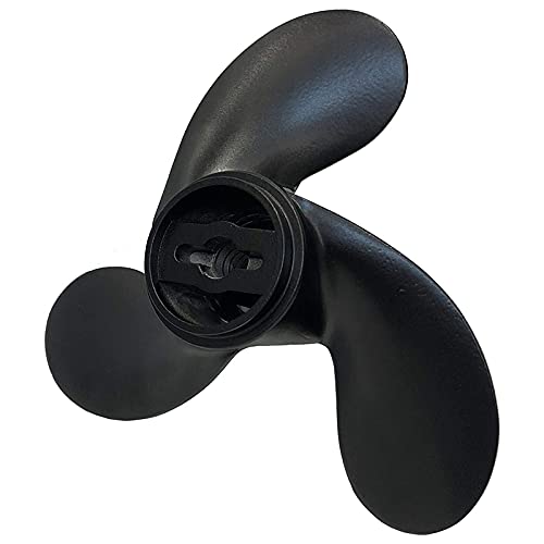 Herklotzn Propeller F6 for 2.5HP 3.5HP / Mercury 3.3HP 48-815084A02/Evinrude 0766539 309-64107-0