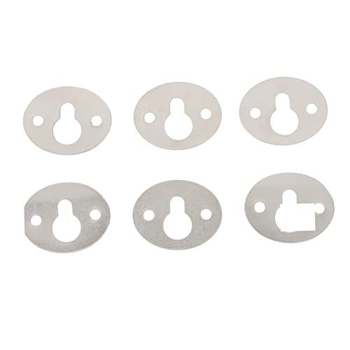 Image of DOITOOL Sets Keyhole Hangers Picture Frame Hangers Hanging Picture Frame Hanging Removable Hooks Pcs