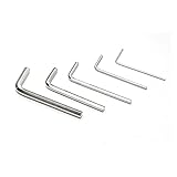 Producto Des cripción □ WEI-LUONG Herramientas 1pcs 0,9 1,27 1,5 2 2,5 3 4 5 6 8 mm Métrico Allen niquelado hexágono Keys Set Point extremo de la bola brazo largo Llave Allen Llave inglesa (Color : 6mm)