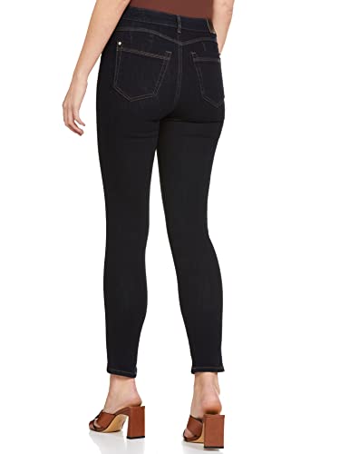 Image of Marks & Spencer Womens Light Wash High Rise Skinny Fit Jeans