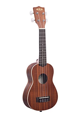 Kala KA-S Ukulélé soprano en acajou - Les Beatles, Paul McCartney, John Lennon, RIngo Starr, George Harrison Kala KA-S Ukulélé soprano en acajou