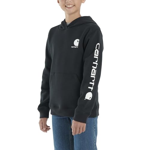 Image of Carhartt Kid's CA6272 Long-Sleeve Graphic Sweatshirt - Boys