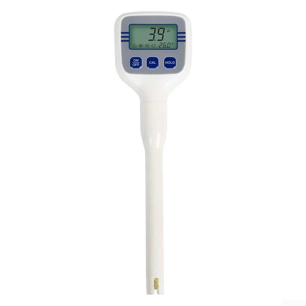 Medidor de pH tipo bolígrafo 3 en 1, para calidad del agua, probador digital de ORP y temperatura con pantalla LCD, calibración automática, impermeable IP54, analizador portátil, para