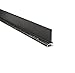 Trim-Lok 6B100B3X1/8A-25 EPDM Closed Cell Sponge Rubber/PVC/Aluminum Flap Seal, 1.75" Side Flap, Fits Edge 1/8", 25