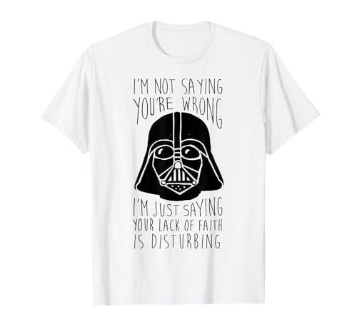 T-shirt Star Wars Dark Vador pour surmonter le manque d'originalité de votre garde-robe