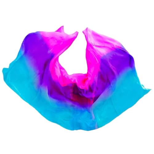 Voile de danse du ventre en soie écharpe délicate haut de gamme
