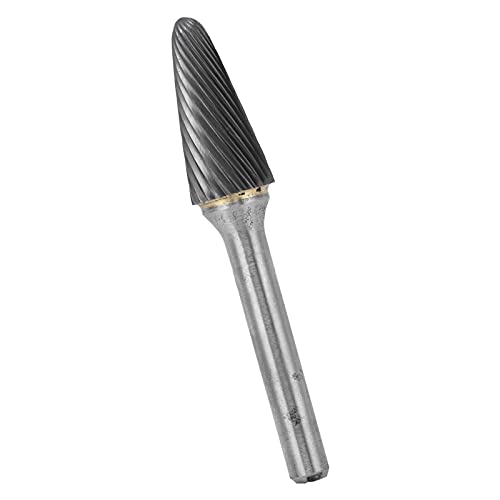 Fresa de carburo 12mm acero tungsteno doble corte miniatura 4