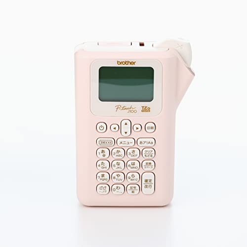 ブラザー工業 PT-J100P ピータッチ ラベルライター ガーリータイプ の商品画像 3
