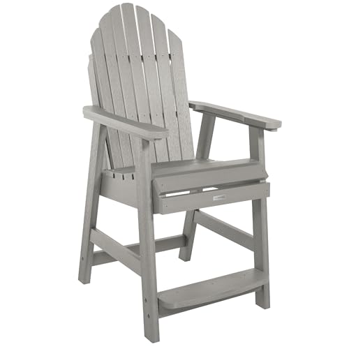 Image of highwood Hamilton 5 Piece Square Counter Height Dining Set, Harbor Gray