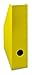 Produktbild LANDRE 100552129 Stehsammler Color 60 Stück Zeitschriftensammler A4 schmal 7 cm breit aus Karton gelb Stehordner Zeitschriftenbox