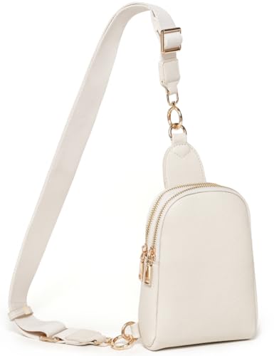 17% off - Yeeits Leather Crossbody Bags for Women Travel Small Crossbody Sling Bag Organizer Fanny Pack Chest...