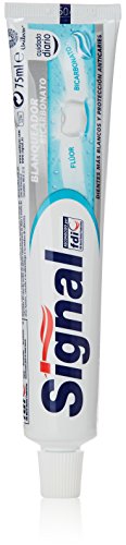 Signal - Blanqueador Bicarbonato - Dentífrico - 3 x 75 ml