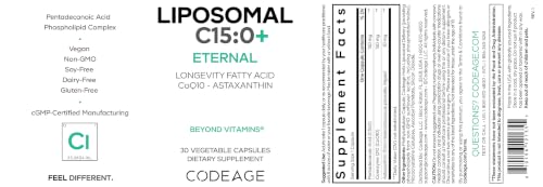 Codeage Liposomal C15:0 with CoQ10