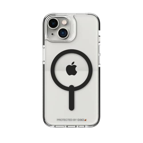 Image of ZAGG Gear4 Santa Cruz Snap Case for Apple iPhone 14, D30 Drop Protection Up to (13ft│4m), Wireless Charging Compatible, Reinforced Top, Bottom & Edges - Clear