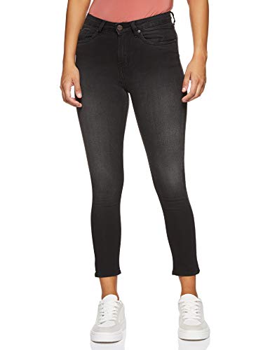 Image of Amazon Brand - INKAST Women's Mid Rise Cropped Length Stretchable Slim Fit Jeans
