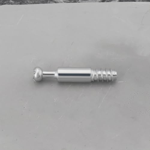 LT Easiyl 50 Stück Möbelbefestigungsschrauben aus verzinktem Eisen, M6, für Möbelrahmen, Schränke, Holzbretter, Verbindungsschrauben