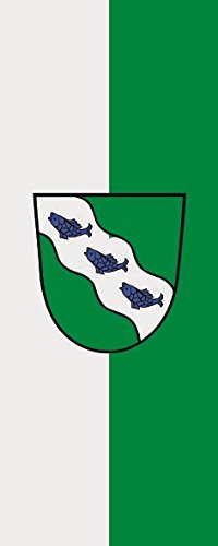 Drapeau Ansbach 120x300 pavillon grand format vertical extérieur