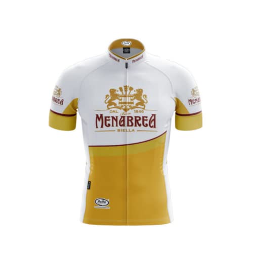 Maillot de cyclisme Pella Menabrea haut de gamme finition premium