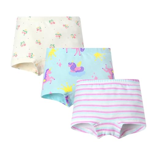 benetia Girls' Soft Cotton Underwear 6-8 Pack3