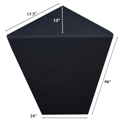 ATS Acoustics Corner Bass Trap - Trampa de Bajo de Esquina de Frecuencia Completa 24"x48"x13" (Pitch) miniatura 3