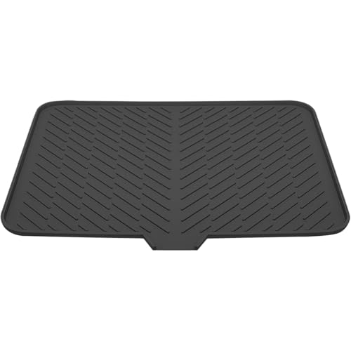 ボウル排水マット - 乾燥排水マット、シンク乾燥 | 耐熱マット 折りたたみ式シンク ノンスリップ排水ボード シンクマット キッチンカウンター、ノンスリップ五徳テーブルM