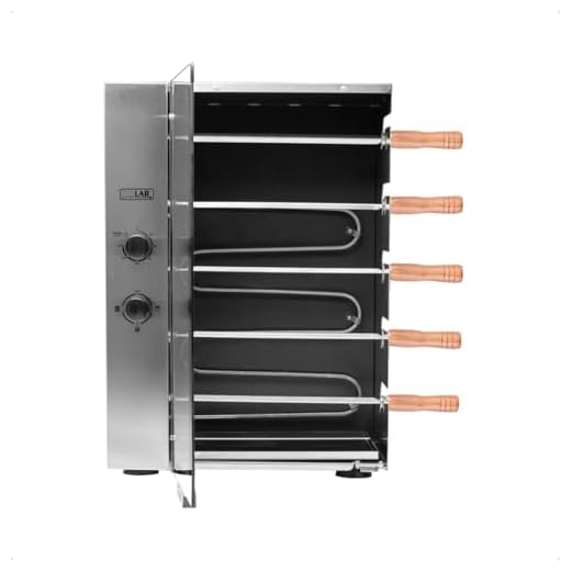 Stelar - Churrasqueira A Gás 5 Espetos Rotativa 127V