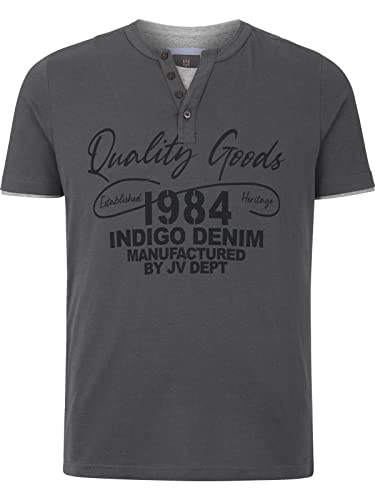 T-Shirt Nante Jan Vanderstorm Homme en grande taille pour un confort quotidien