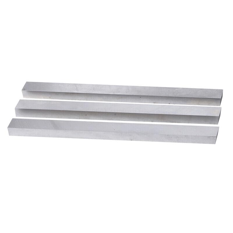Generic HSS Steel Squar Bar Flat Rod Strip Various Sizes Length 200mm for Craft Tools