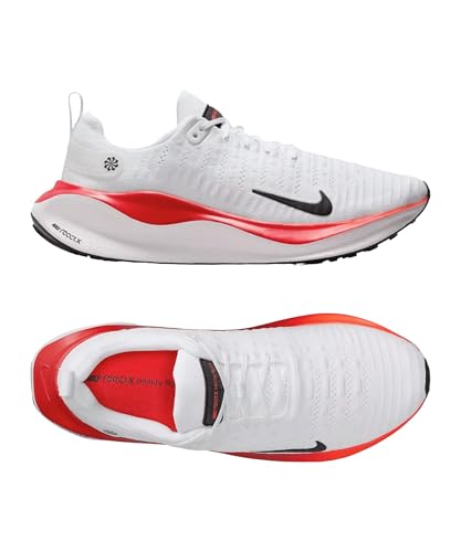 Image of Nike Reactx Infinity Run 4 - Men's (DR2665-104, Black /Red /White) Size 14